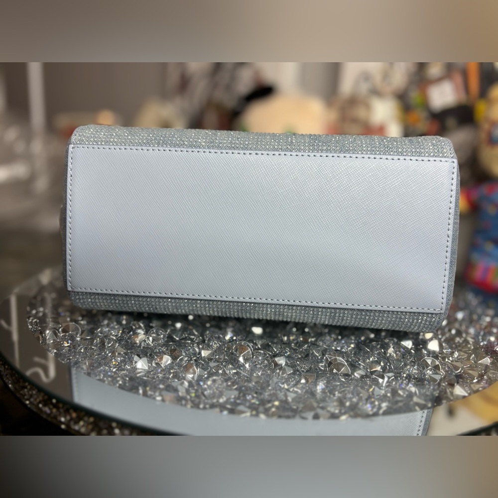 Kate Spade Madison Studded Denim Small Dolly Duffle NWT - Picture 12 of 17